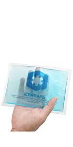 Gēla kompreses 7 x 12 cm (6 gab)